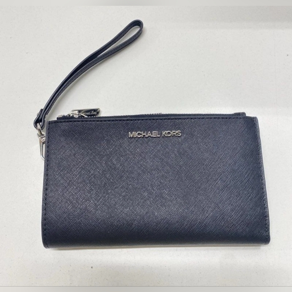 Michael Kors Navy Blue Wristlet.